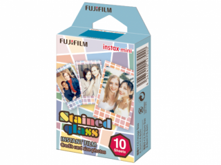 Fujifilm Colorfilm Instax Mini Stained Glass 10 ks fotek