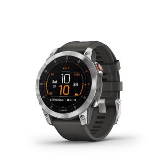 Garmin epix PRO Glass, Silver/Gray Band