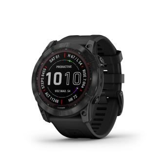 Garmin fenix 7X PRO Sapphire Solar, Titan Black / Black Band