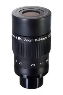 Okulár Levenhuk Ra Zoom 8–24 mm s průměrem tubusu 1,25