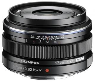 Olympus M.Zuiko EW 17mm f/1.8 black