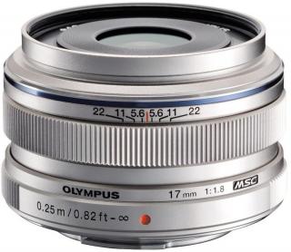 Olympus M.Zuiko EW 17mm f/1.8 silver