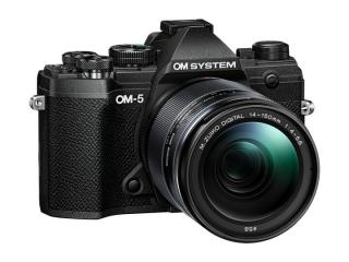 OM SYSTEM OM-5 body black + 14-150mm f/4.0-5.6 II PRO