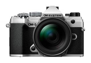 OM SYSTEM OM-5 body silver + 12-40mm II f/2.8 PRO