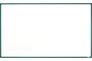 Bílé keramické tabule boardOK 200 x 120 cm barva rámu: zelená