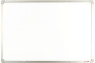 Bílé keramické tabule boardOK 60 x 45 cm barva rámu: stříbrná