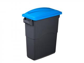 Nádoba na třídění odpadu 75 litrů + modré víko na papír