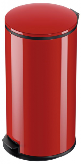 Nášlapný koš Hailo Pure XL, 44 litrů, červený lak