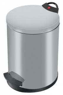 Odpadkový koš Hailo T2 M 0513-119 nášlapný 11 litrů, stříbrný lak