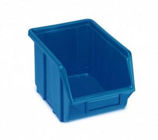 Plastová krabička 129 × 160 × 250, modrá, bal.j. 30 ks
