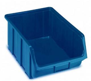 Plastová krabička 187 x 333 x 505 mm, modrá, bal.j. 4 ks