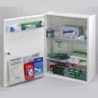 Plastová lékárnička BASIC, s náplní SKLAD