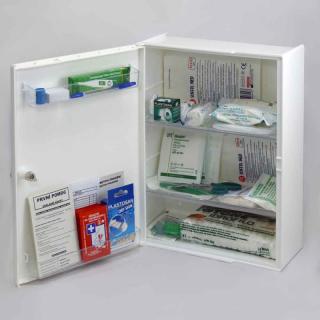 Plastová lékárnička BASIC, s náplní ŠKOLA