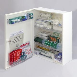 Plastová lékárnička BASIC, s náplní VÝROBA