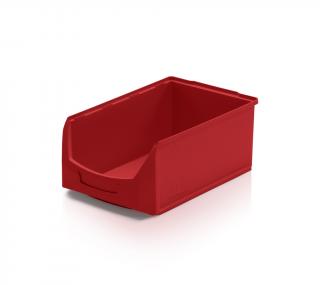 Plastové boxy, 20 x 31 x 50 cm Jméno: Plastový box, 20 x 31 x 50 cm, červená