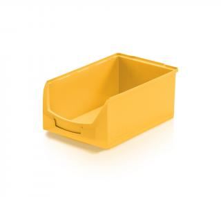 Plastové boxy, 20 x 31 x 50 cm Jméno: Plastový box, 20 x 31 x 50 cm, žlutá