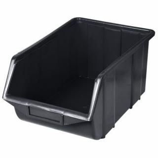 Plastové boxy Ecobox large 16,5 x 22 x 35 cm Jméno: Plastový box Ecobox large 16,5 x 22 x 35 cm, černý