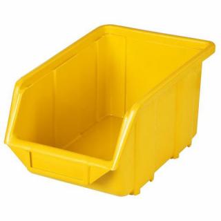 Plastové boxy Ecobox medium 12,5 x 15,5 x 24 cm Jméno: Plastový box Ecobox medium 12,5 x 15,5 x 24 cm, žlutý