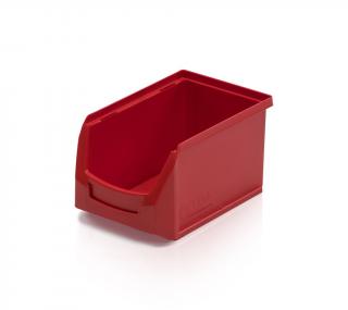 Plastový box, 12,5 X 15 X 23 cm Jméno: Plastový box, 12,5 X 15 X 23 cm, červená