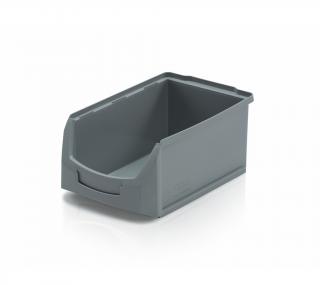Plastový box, 15 x 21,3 x 35 cm Jméno: Plastový box, 15 x 21,3 x 35 cm, šedý