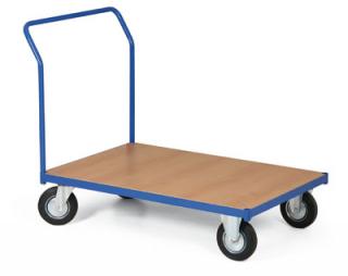 Plošinový vozík, jedno madlo, 200 kg, kola 125 mm