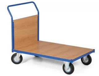 Plošinový vozík, jedno madlo plné, 200 kg, kolo 160 mm