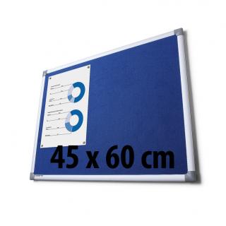 Tabule textilní, 45 x 60 cm, modrá