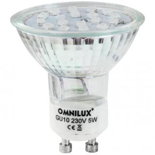230V GU-10 18 LED Omnilux, UV aktivní