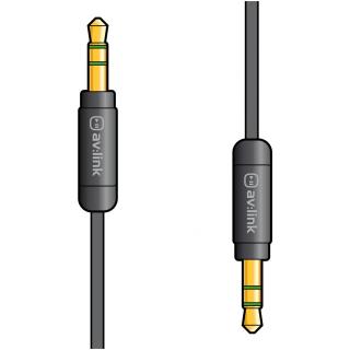 AV:link Precision kabel Jack 3.5mm stereo samec - Jack 3.5mm stereo samec, 0.5m