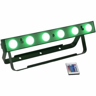 Eurolite AKKU LED Bar-6x8W QCL, IP20,DMX