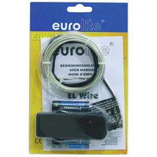 Eurolite EL drát 2 mm, 2 m, bílý, 6400K