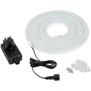 Eurolite LED Neon Flex 24V bílá WW 5m svítící páska Set