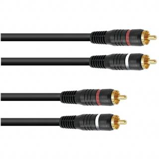 Kabel CC-15 2x 2 Cinch 1,5 m HighEnd