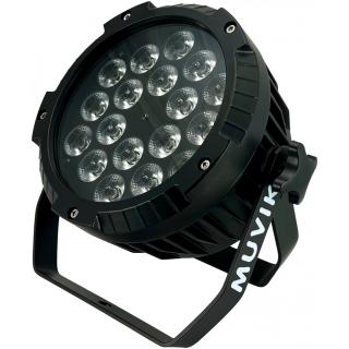 Muvik LED PAR Flat 18x10W, QCL