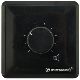 Omnitronic ELA LS - regulátor stereo 5W - černý