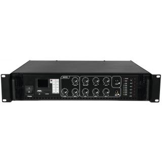 Omnitronic MPZ-180.6P, 100V 6-zónový mixážní zesilovač, 180W, MP3