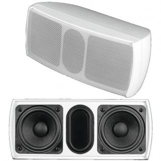 Omnitronic OD-22T nástěnný 2,5&quot; reproduktor 15W, 100V, bílý