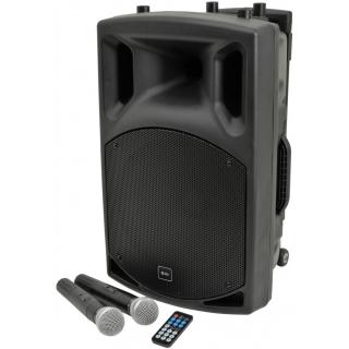 QTX přenosný řečnický systém 12&quot;, USB / SD / FM &amp; Bluetooth, 200W