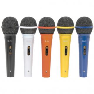QTX sada 5 barevných mikrofonů