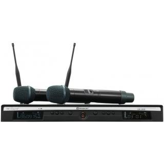 Relacart UR-260D, 2-kanálový bezdrátový mikrofonní set 823-832 MHz / 863-865 MHz