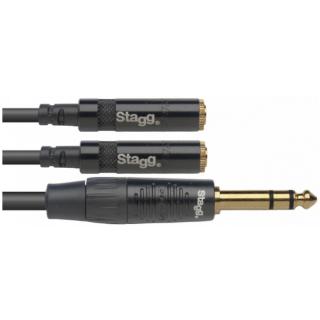 Stagg NYA010/PS2MJSR, audio redukce, délka 0,1 m