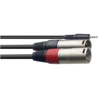 Stagg SYC3/MPS2XM Y-kabel