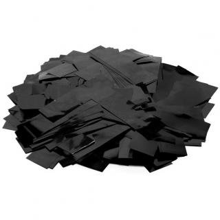 Tcm Fx metalické obdélníkové konfety 55x18mm, černé, 1kg