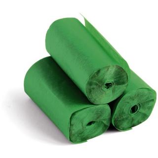 Tcm Fx pomalu padající konfety-serpentýny 10mx5cm, tmavě zelené, 10x