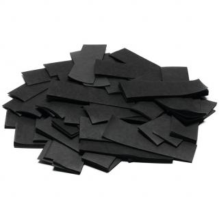 Tcm Fx pomalu padající obdélníkové konfety 55x18mm, černé, 1kg
