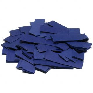 Tcm Fx pomalu padající obdélníkové konfety 55x18mm, tmavě modré, 1kg