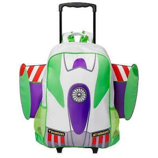 Disney cestovní kufr na kolečkách Buzz Rakeťák