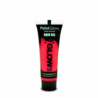 Gel na vlasy Hair gel Glow in the Dark Barva: neon červená