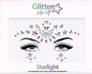 Kamínky na obličej Glitter Me Up - Starlight