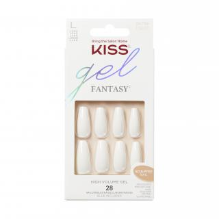 KISS Gelové nehty Gel Fantasy Sculpted Nails - True Colour